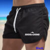 S2dbc293f237640768f501bac8ced30afU.jpg Summer sea Doo Casual Shorts Men Boardshorts Breathable Beach Shorts Comfortable Fitness Sports Short Pants Male bermudas