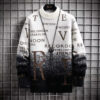 S2dd80e9d7b894c0c9a8a6d8a43c980f5v.jpg 2022 Autumn Winter Men's Sweater Korean Fashion Men Clothing English Elements Sweater Men Casual Pullover O-Neck Sweaters Men