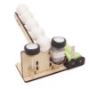 S2e36047e5afe4e0d9b2b76c89ee1e326H.jpg DIY Automatic Serving Machine Children's Hands-On Puzzle Toy Kinetic Energy Transfer Experiment Scientific Education Prop