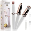2 in 1 Face Shaver and Eyebrow Trimmer Rechargeable Lips  Facial Hair Remover Women Electric Portable