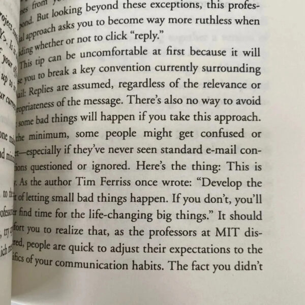 S2e65e8bc0e26450d8c145412a532fa26p.jpg Deep Work : Rules for Focused Success In a Distracted World by Cal Newport Self Help Book English Books Libros