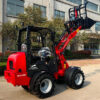 W1160 Wheel Loader Euro 5 Diesel Engine 30hp Agriculture Mini Loader Speed 19.5 km/h Kubota Loader With Cab Excavator Customized