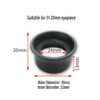 S2eeefed5bfb549ba99e7512f05b5ebdbG.jpg 2PCS 29-31mm 31-33mm Telescope Eyepiece Rubber Eye Shields Binoculars Eye Guards Microscope Eye Cup Protector 29-33mm