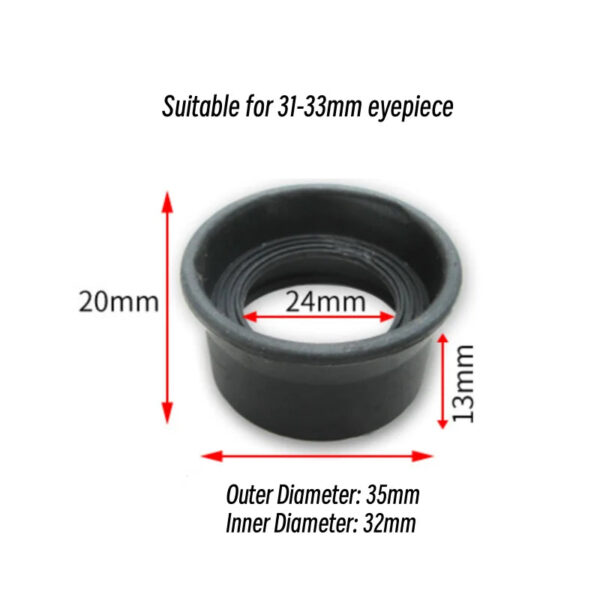 S2eeefed5bfb549ba99e7512f05b5ebdbG.jpg 2PCS 29-31mm 31-33mm Telescope Eyepiece Rubber Eye Shields Binoculars Eye Guards Microscope Eye Cup Protector 29-33mm