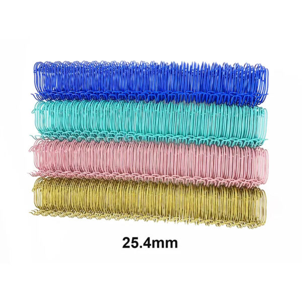 S2fd7998129f3473ca630deef24d3ffc9x.jpg 50pcs Gold Metal YO Binding Wires Double Coil Wire Binding A4 Binders Double Wire Binding Calendar Binding Coil Notebook Springs