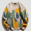 S3023bee3eb534a508fd8ae824f8f3397x.jpg 2024 Autumn Knitted Sweater Men Women Winter Harajuku Cartoon Full Cat Print Pullover Vintage Causal Loose Sweaters Streetwear
