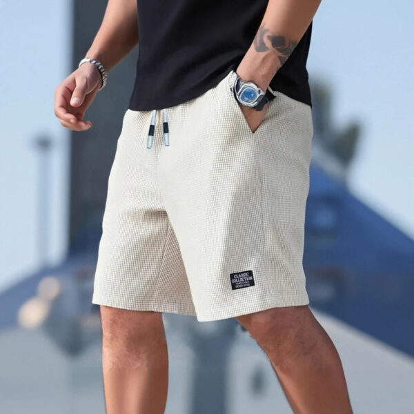 S308942c8275a4c4793faa7d58e4bd62at.jpg Men's Shorts, Men's Casual Pants, Men's Beach Shorts, Men's Sports Shorts, New Fashionable Textured Fabric, Breathable Pants, Suitable for Daily Casual Wear and Sports