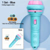 Projector Flashlight for Kids 10 Cards 80 Patterns Bedtime Toys Cartoon Light Educational Toy Gift for Toddler Boys Girls