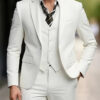 S312b267132424db7a73aae5fbea24f5eY.jpg Elegant Men's Suit Sets- Slim Fit Tuxedo Set for Weddings & Formal Occasions, Black Suit