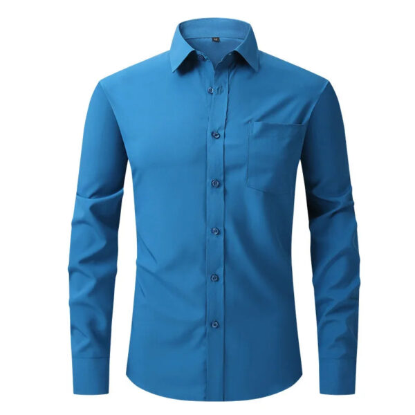S31a27b0bf19142fcb42fd8f192cf283eT.jpg American size men's shirt long sleeve spring/summer formal business casual wear high quality fashion solid color plus size