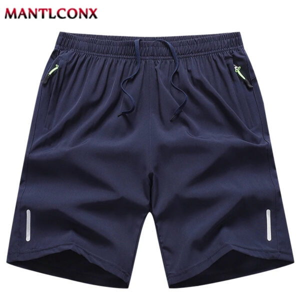 S3248d077f3f946f8b3f2871b3d353571A.jpg Summer Men's Shorts Cool Sportswear Running Sport Shorts Casual Bottoms Gym Fitness Training Jogging Short Pants Men Black Gray