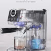 HiBREW  3 in 1 Semi Automatic Espresso Cappuccino Latte Coffee Machine Automatic Milk Froth Ground Coffee Stainless Steels H13A