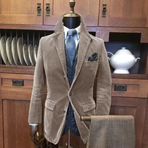 S332205d004834db48818b39eb5fc3bd8K.jpg Men's Autumn Corduroy Jacket Casual Sports Jacket Man Jackets Mens Clothing Original Brands Clothing Male Coats 2025 New