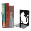 S33d1f9f88c7e4d7ba8ea34c8fd432d7dR.jpg Beautiful Cat Book Ends for Shelves Duty Bookends for Heavy Book Iron Bookends Organizer Book Book rack Stand Shelf