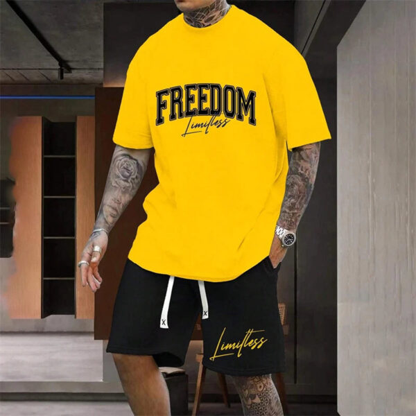 S34cb4bf83bed47cf88f24f8201beb91bt.jpg 20024 Outdoor Sports Style Men's Suit Basketball Suit Summer Seaside Holiday Leisure Wear Men's Home Loose Comfortable Pyjamas