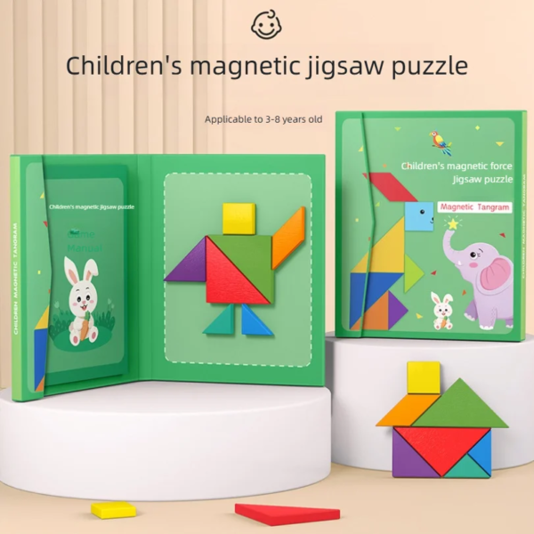 S34f65d5f96e841f38be6f2c38902445eh.png Magnetic Puzzle Board For Primary School Students Featuring Magnetic Attraction Teaching Aids Children's Puzzles Science And Edu