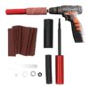 S352411dccb2b445baac1eeb3692f1185L.jpg Spindle Sander Adapter 3/8in Mandrel Aluminum Alloy Drill Sanding Drum Mandrel Adapter Kit for Wood Metal