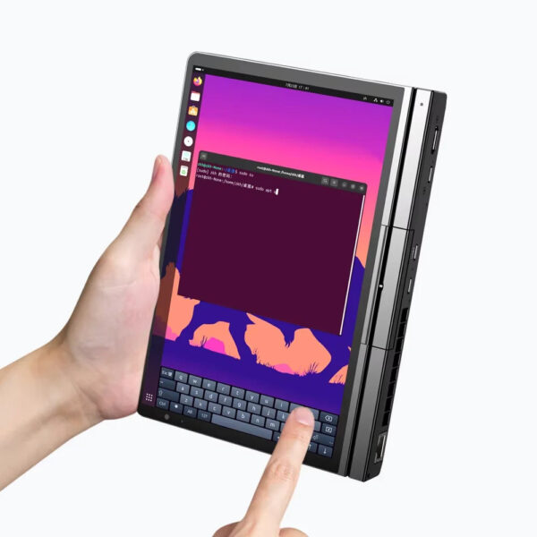 S35c72f9c9bc946cc872008310b9a6577H.jpg New 2025 version! GPD Pocket 4 8.8-inch AMD AI 9 HX 370 64GB RAM 2TB NVMe 2.5K resolution 144Hz refresh rate Gaming Mini Laptop