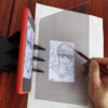 Optical Clear Drawing Board, Portable Optical Tracing Board Image Draw Board Tracing Drawing Projector Optical Painting Board