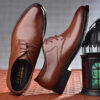 S3734e7e3bd7144b0b5ea9a608b880a52z.jpg Customizable New Hot Selling Man Formal Black Leather Men Lace Up Oxfords Business Casual Shoes Tailor-made Suits MNX002069