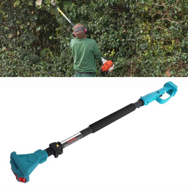 S398340f1a6274d42af3f88520c7b825cE.jpg 1.5m Cordless Pruner Extension Pole Tree Pruner Telescopic Pole Rotating Head Versatile 3.44 Ft To 4.92 Ft Blue for Garden