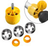 S3a1c4e49c68e4674982c575fb66dd383i.jpg PVC Pipe Threader Kit With 1/2In 3/4 In 1 Inch Dies Pipe Threader Plastic Threading Device Electric Threading Machine Tool