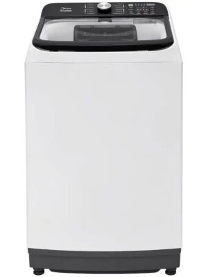 S3a3b359fd2c24340a8909fc998b6c50ft.jpg Washing Machine Midea 13kg Inox Basket White Wash Programs Wave Agitator - 110V