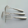 S3a434777de5143ecb0cc043a5542768bC.jpg Claws Garden Hand Rake Stainless Steel Manual Small Leaf Rakes Integrated Gardening Tool Weeding Removal Puller Garden Yard