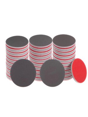 30Pcs Abralon Sanding Sponge Pad 2inch,Foam Hand Sander Block Wet Dry Sandpaper for Model Drywall Metal Wood Furniture Polishing