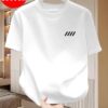 S3ab19cb58f4d406a862897980bd037aet.jpg 100 cotton Men'S Oversized T-Shirt - Breathable Short Sleeve Round Neck with Minimalist Black Grid Pattern PrintCa
