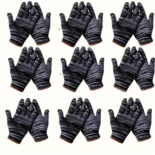 S3adfbecb70704bfb80e7241af4abde5fM.jpg 9 pairs of work gloves, tear and wear resistant, durable, breathable, stain resistant, suitable for hands, suitable for construc