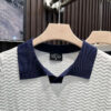 Lapel Ice Silk Polo Shirt Men's Contrasting Color Sweater Slim High-end Short Sleeves