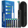 S3b64645bde814c94ac65dcd5955eae16I.jpg Smart Rotating Electric Toothbrush, Round Head Rechargeable Electric Toothbrush with 6 Heads, Compatible with Oral B Brush Heads
