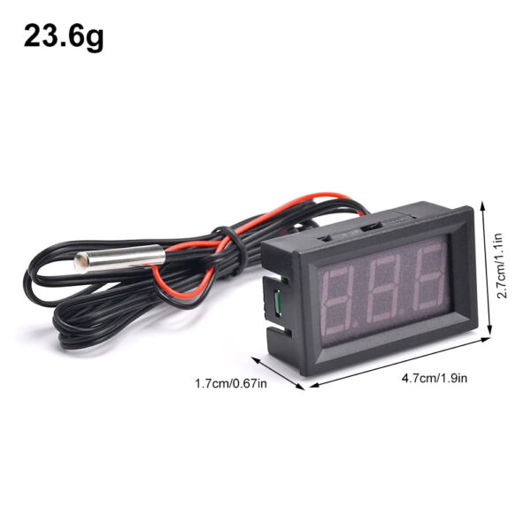 S3bc6b97a0b984770990c0e3d43c3d82eC.jpg Digital Temperature Sensor Meter Thermometer Hygrometer Gauge Digital Temperature Control 4-30V with NTC 3950 10K1% sensor