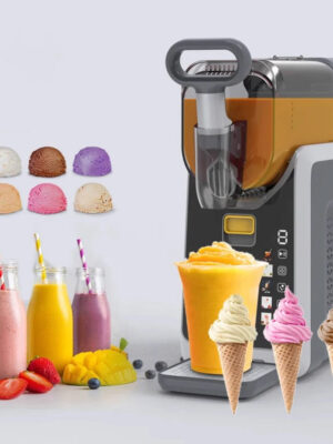 Snow melting machine Small household cold drink slush machine smoothie beverage machine milkshake machine shaved ice machine ful