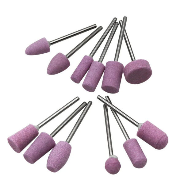 S3bf41c957ab74989b00cf40fbd83c137a.jpg 12Pcs Abrasive Polishing Mounted Stone For Rotary Tools Grinding Stone Wheel Head Tools 2.35mm Shank Mini Nail Drill Bit Set