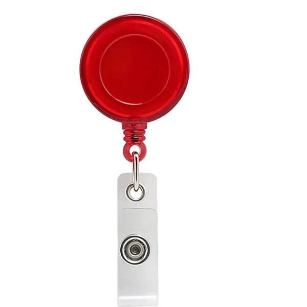 Acrylic Working Permit Case Finger Pull Push Style ID Tag Name Badge Holder Employee's Pass Work Card Holder Case