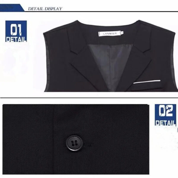 S3ce0e27de84d4fdebd5a4bb0d2089c0b3.jpg 7XL High Quality Dress Vests For Men Slim Fit Mens Suit Vest Male Waistcoat Gilet Homme Casual Sleeveless Formal Business Jacket