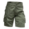 S3d8424196d714aefb36094b845f976aeD.jpg Men's Shorts Loose Large Size Multi-Pocket Overalls Summer Cotton Comfortable Nickel Pants Outdoor Casual Sports Beach Pants