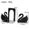 S3dc09c610763498d919cdf0e63b4d4b3C.jpg Beautiful Cat Book Ends for Shelves Duty Bookends for Heavy Book Iron Bookends Organizer Book Book rack Stand Shelf