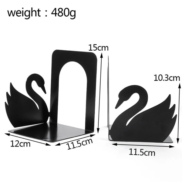 S3dc09c610763498d919cdf0e63b4d4b3C.jpg Beautiful Cat Book Ends for Shelves Duty Bookends for Heavy Book Iron Bookends Organizer Book Book rack Stand Shelf