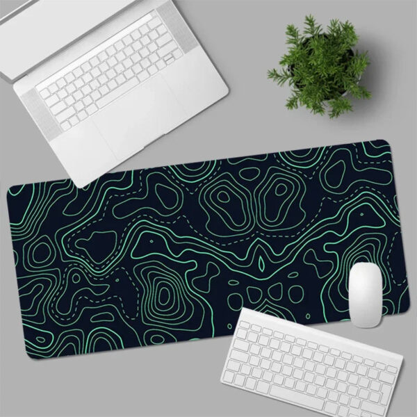 S3e139a27ada84dacb9abc10af72fe04a0.jpg Black and White Mouse Pad Large Computer Gaming Accessories MousePads Desk Mats Carpet Anti-slip Laptop Soft Mice Pad Mouse Mat