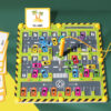 Magnetic Car Alphabet Maze Montessori Toys ABC Conginition Early Education Toys Preschool Word Learning Fine Motor Toys for Kids