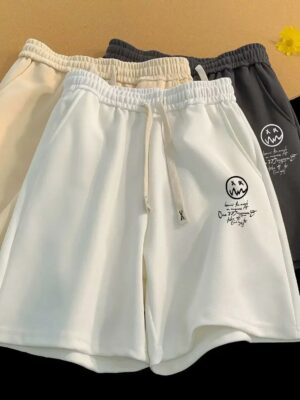 M-8XL Oversized Shorts Men Thin Casual Wide Leg Shorts Versatile Trend Loose Oversized Sports Shorts for Men