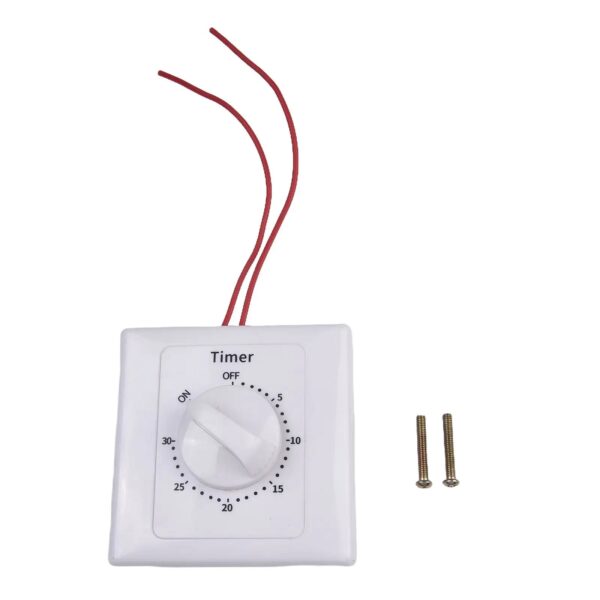 S3e4b20bf7a44418bb483a09aef756f40k.jpg 1pc AC220V Electronic Mechanical Timer Switch 86 Panel Countdown Timer Switch Water Pump Power Off Timing Controller Knob Switch