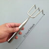 S3e9dce803492425ab84b071e4acf3d5fF.jpg Claws Garden Hand Rake Stainless Steel Manual Small Leaf Rakes Integrated Gardening Tool Weeding Removal Puller Garden Yard