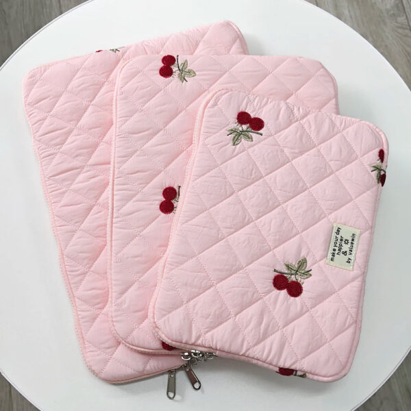 S3f0a91bcddc846a1bf8c8f13505e5af3o.jpg Embroidery Laptop Bag Case Macbook Air/Pro 13 14 15 15.6 16 Inch For Xiaomi Lenovo Dell Notebook Computer Laptop Sleeve Women