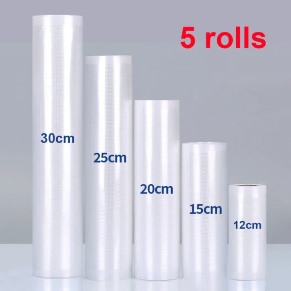 S3f4f68857d6e4ad1bd8bdc0feefe561au.jpg Vacuum Sealer Bags Rolls for Vacuum Sealer Meat Fruit Vegetable Food Vacuum Storage Packaging Bags 12/15/20/25/30cm 500cm/roll