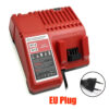 NEW Replacement Li-ion Battery Charger Multi Voltage Charger for Milwaukee 14.4V-18V 48-11-1850 48-11-1840 48-11-1815 48-11-1828