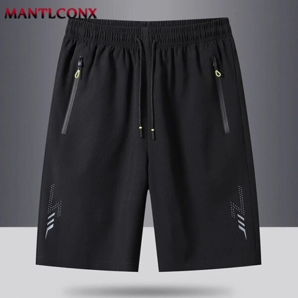 S400a1e8d22ea44acbbd524397dc4eca0H.jpg Summer Men's Shorts Cool Sportswear Running Sport Shorts Casual Bottoms Gym Fitness Training Jogging Short Pants Men Black Gray